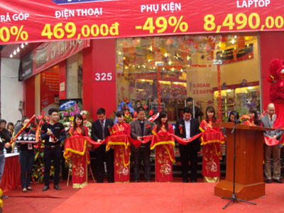 Le khai truong FPT Retail shop dau tien tai Ninh Binh